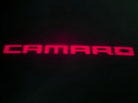 Red Chevrolet Camaro CL3 LED Courtesy Logo Lights - Lumenz 100616