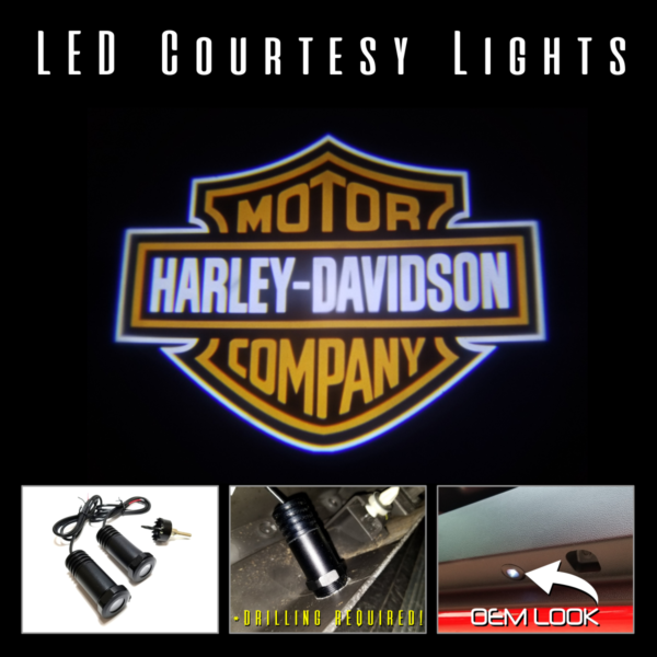 Harley Davidson Motorcycles Classic C3 LED Logo Lights 101660 Lumenz