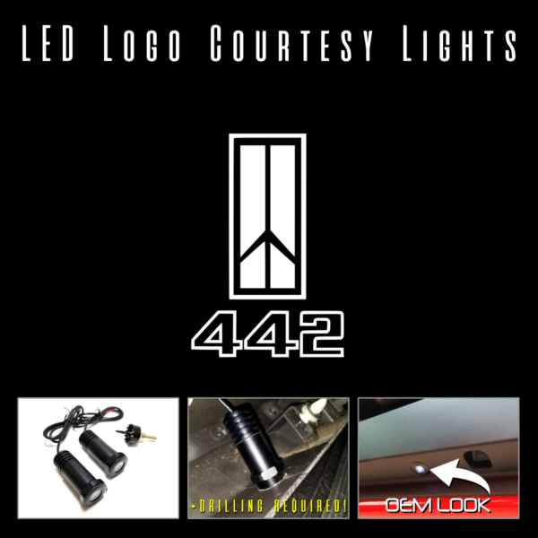 Lumenz C3 Olds 442 LED Logo Projectors Lights 101713